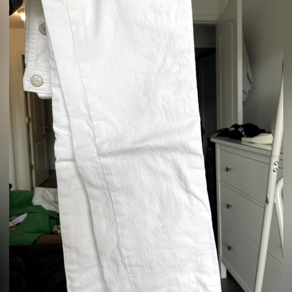 Gap White Denim Overalls - Picture 8 of 8